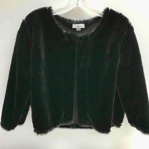 Calvin Klein Faux Fur Jacket Womens Size XL